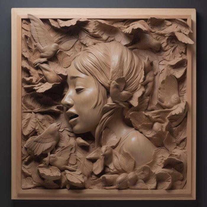 نموذج ثلاثي الأبعاد لآلة CNC 3D Art 